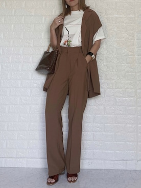 SHOさん（レディース・165cm）の夏コーディネート