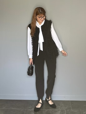 SHOさん（レディース・165cm）の冬コーディネート