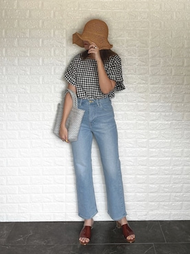 SHOさん（レディース・165cm）の夏コーディネート