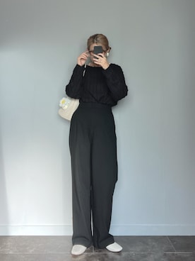 「アイテム（ピアス（両耳用））」を使った、SHOさん（レディース・165cm）の秋コーディネート