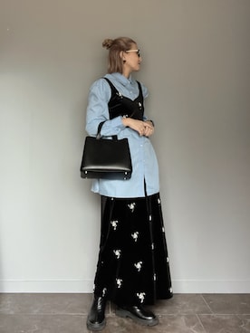 SHOさん（レディース・165cm）の冬コーディネート