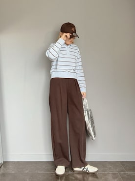 「COLONY 2139（コロニートゥーワンスリーナイン）のアイテム（バッグ）」を使った、SHOさん（レディース・165cm）の春コーディネート