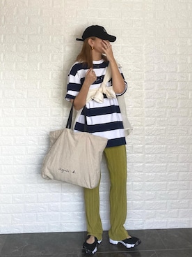 SHOさん（レディース・165cm）の夏コーディネート