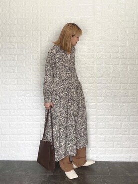 SHOさん（レディース・165cm）の春コーディネート