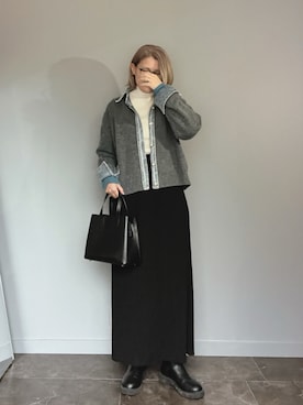 SHOさん（レディース・165cm）の冬コーディネート