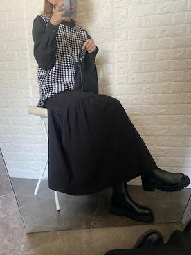 SHOさん（レディース・165cm）の秋コーディネート