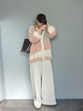 「アイテム（キャミソール）」を使った、SHOさん（レディース・165cm）の秋コーディネート