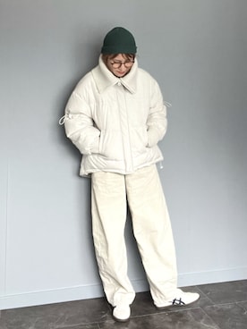 「tiptop（ティップトップ）のアイテム（ジャケット/アウター）」を使った、SHOさん（骨格ウェーブ・レディース・165cm）の冬コーディネート