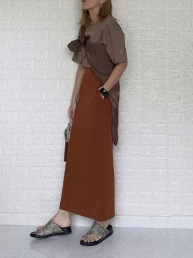 SHOさん（レディース・165cm）の夏コーディネート