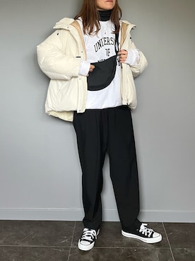 SHOさん（レディース・165cm）の冬コーディネート