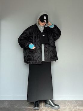 SHOさん（レディース・165cm）の冬コーディネート