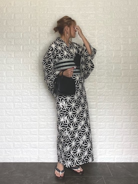 「C.R.E.A.M（クリーム）のアイテム」を使った、SHOさん（レディース・165cm）の夏コーディネート