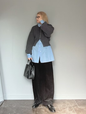 SHOさん（レディース・165cm）の冬コーディネート