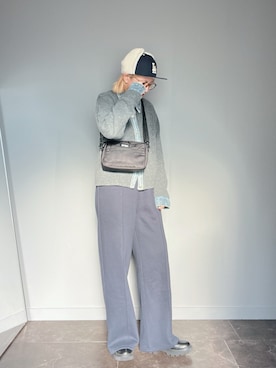 「アイテム（カーディガン/ボレロ）」を使った、SHOさん（レディース・165cm）の冬コーディネート