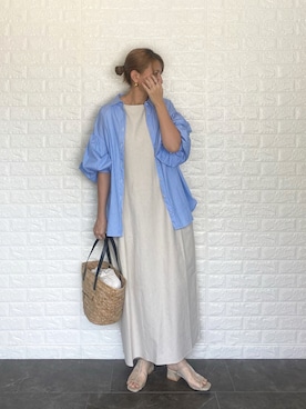 SHOさん（レディース・165cm）の夏コーディネート