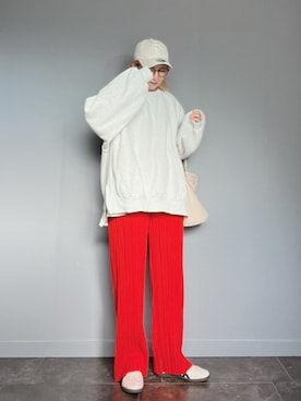 「reca（レカ）のアイテム」を使った、SHOさん（レディース・165cm）の冬コーディネート