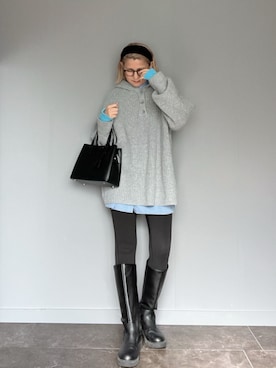 SHOさん（レディース・165cm）の冬コーディネート