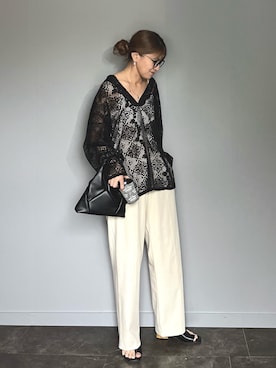 SHOさん（レディース・165cm）の春コーディネート