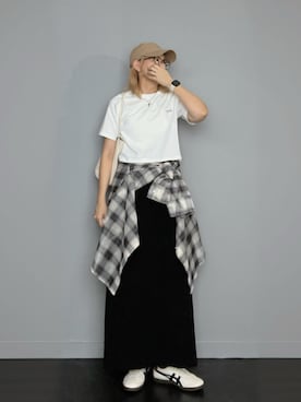 「PENNEYS（ぺニーズ）のアイテム」を使った、SHOさん（レディース・165cm）の春コーディネート