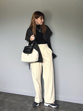 「Java（ジャバ）のアイテム」を使った、SHOさん（レディース・165cm）の春コーディネート