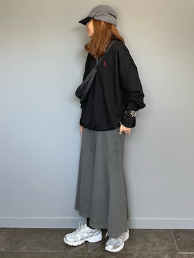 「Kastane」｜「アイテム（腕時計）」を使った、SHOさん（レディース・165cm）の冬コーディネート