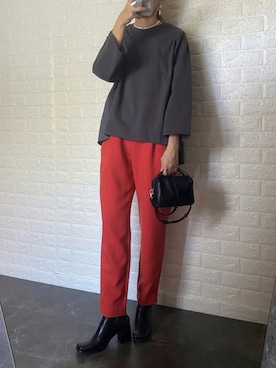 SHOさん（レディース・165cm）の秋コーディネート