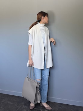 SHOさん（レディース・165cm）の春コーディネート