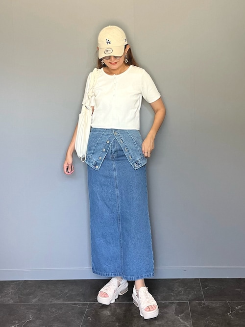 デニムロングスカート（デニムスカート）｜Chillfar（チルファー）の