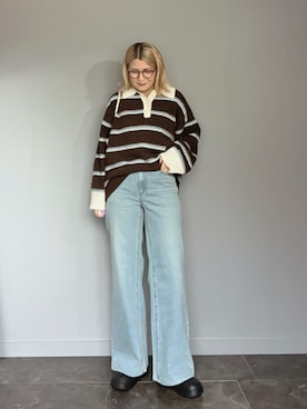 SHOさん（レディース・165cm）の冬コーディネート