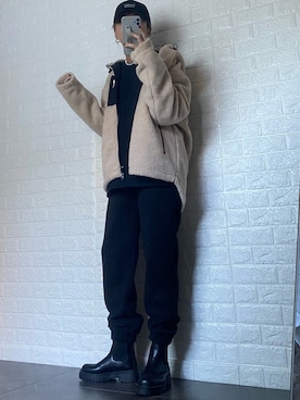 SHOさん（レディース・165cm）の冬コーディネート