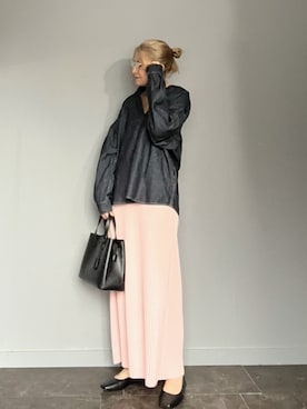 「coca（coca）（コカ）のアイテム」を使った、SHOさん（レディース・165cm）の春コーディネート