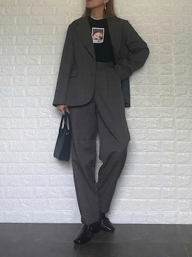 SHOさん（レディース・165cm）の秋コーディネート