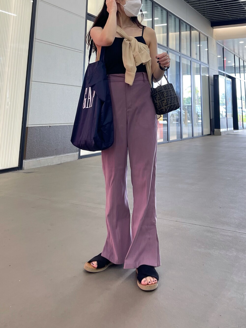 𝘺𝘶𝘪𝘵𝘢｜GAPのエコバッグ/サブバッグを使ったコーディネート - WEAR 