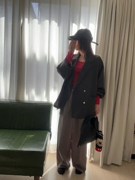 「classicalelf（クラシカルエルフ）のアイテム（ジャケット/アウター）」を使った、おこめさん（レディース・155cm）の春コーディネート