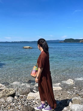 「COACH」｜「アイテム（ワンピース/ドレス）」を使った、☆MMK☆さん（レディース・155cm）の夏コーディネート