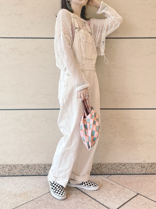 X-girl（エックスガール）の「CORDUROY OVERALL（サロペット