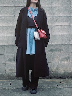 ◦ゆにこ系◦さん(レディース・163cm)の冬コーディネート