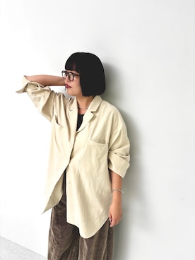 「アイテム（アクセサリー）」を使った、kamezawaさん（レディース・158cm・40代）の秋コーディネート