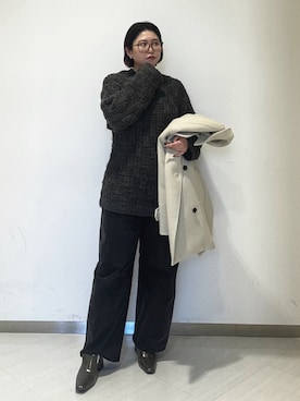 kamezawaさん（骨格ストレート・レディース・158cm）の冬コーディネート