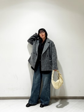 「アイテム（その他アウター）」を使った、kamezawaさん（レディース・158cm・40代）の秋コーディネート