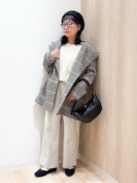 miraiさん（レディース・156cm）の冬コーディネート