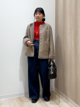 miraiさん(レディース・156cm)の冬コーディネート