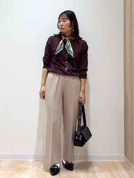 miraiさん（レディース・156cm）の秋コーディネート