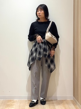「grove（グローブ）のアイテム」を使った、miraiさん（レディース・156cm）の秋コーディネート