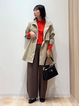 「grove（グローブ）のアイテム」を使った、miraiさん（レディース・156cm）の秋コーディネート