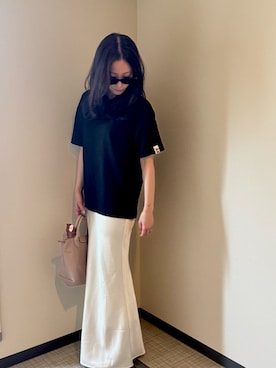 「LONGCHAMP（ロンシャン）のアイテム」を使った、mommm0724さん（レディース・162cm）の春コーディネート