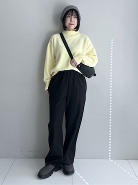 Hirokaさん（レディース・159cm）の冬コーディネート