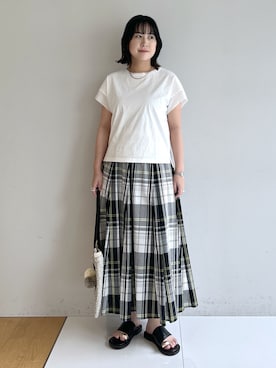 Hirokaさん（レディース・159cm）の夏コーディネート