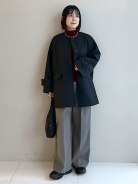 Hirokaさん(レディース・159cm)の冬コーディネート