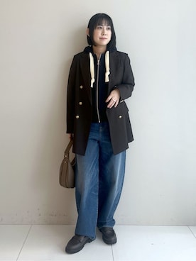 Hirokaさん(レディース・159cm)の冬コーディネート
